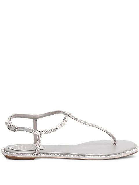 René Caovilla embellished sandals - Grey - zdjęcie produktu nr 1