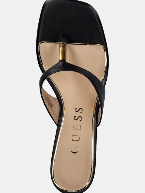 Guess japonki skórzane YAIZA