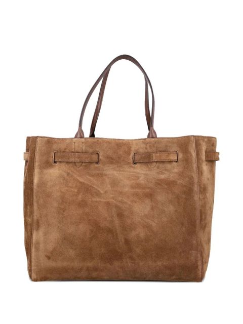 TOM FORD medium Audrey suede tote bag - Brown - zdjęcie produktu nr 2
