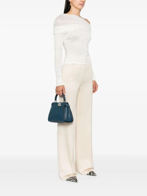 FENDI mini Peekaboo tote bag - Blue - zdjęcie produktu nr 2