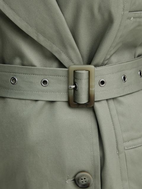 MUNTHE płaszcz SOFUA damski kolor szary przejściowy 251152125103