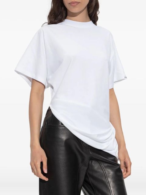Sportmax draped-design T-shirt - White