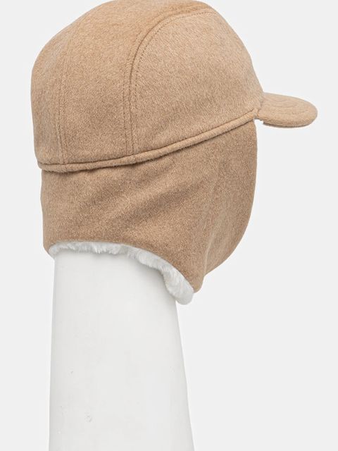 Armani Exchange czapka z daszkiem z dodatkiem wełny kolor zielony XW001505 AF16216 - zdjęcie produktu nr 2