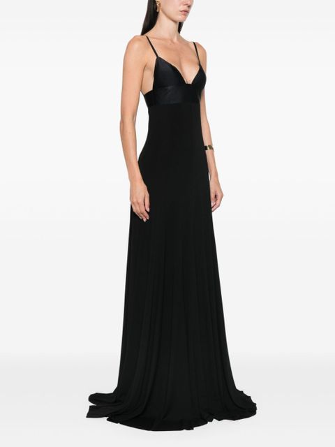 Jacquemus La Robe Spallina maxi dress - Black