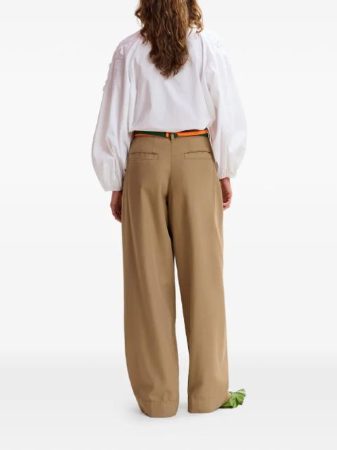 Essentiel Antwerp side-pocket trousers - Brown