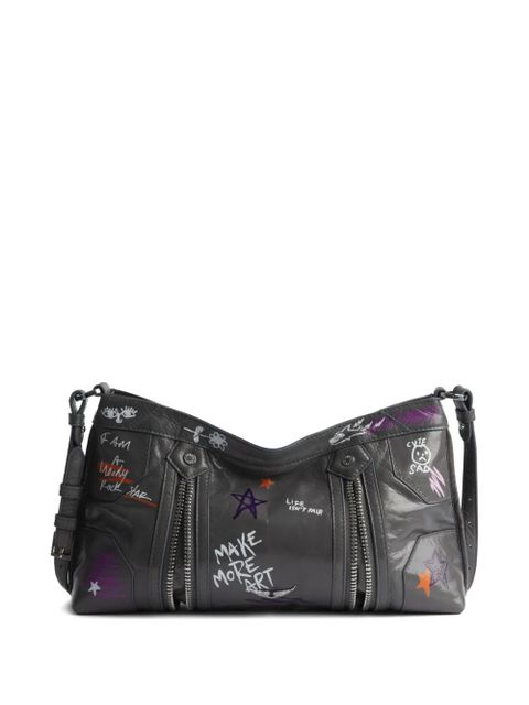 Zadig&Voltaire x Humberto Cruz Sunny Mood cross body bag - Grey