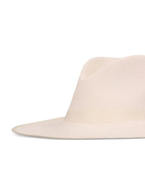 Max Mara ribbon detail hat - White - zdjęcie produktu nr 2