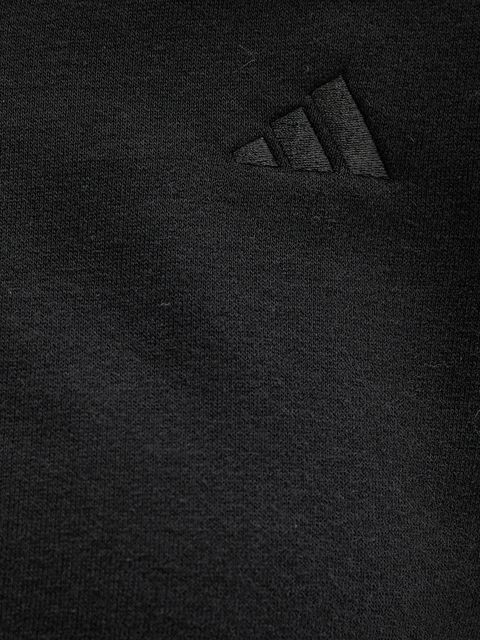 adidas bluza Essentials damska kolor czarny z kapturem gładka JZ0197