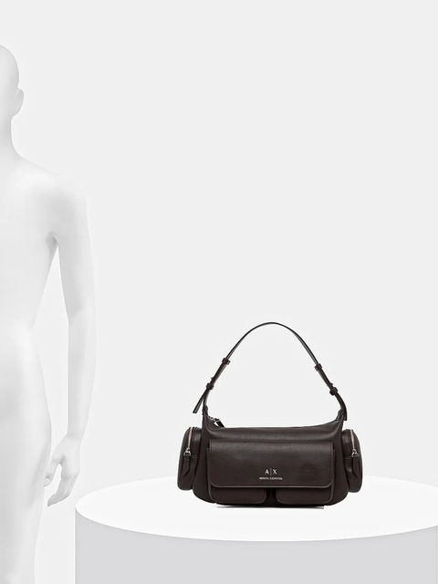 Armani Exchange torebka kolor brązowy XW000404 AF12589