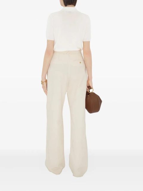 Burberry wool polo shirt - White