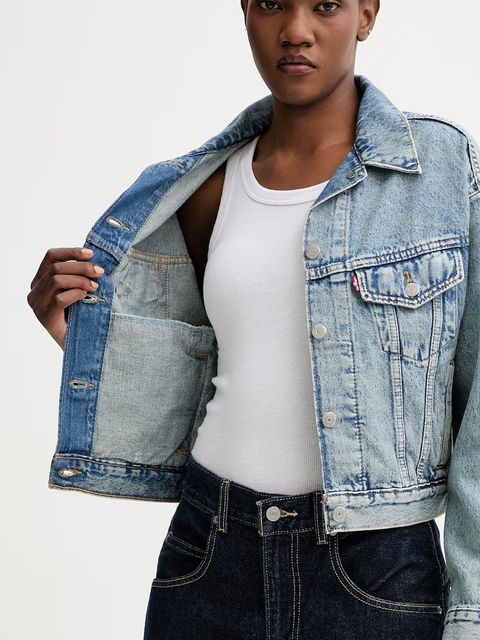 Levi's kurtka jeansowa SHRUNKEN 90S TRUCKER