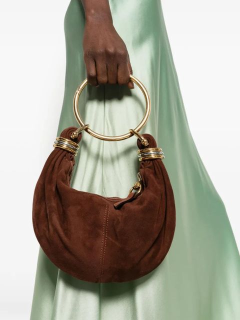 Chloé mini Bracelet Hobo suede bag - Brown - zdjęcie produktu nr 2
