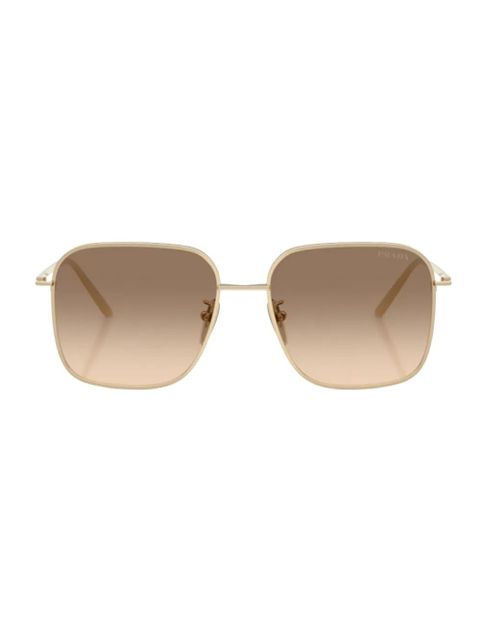Prada Eyewear gradient-lenses sunglasses - Gold - zdjęcie produktu nr 2
