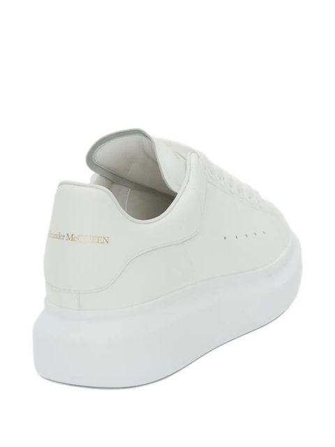 Alexander McQueen leather sneakers - White