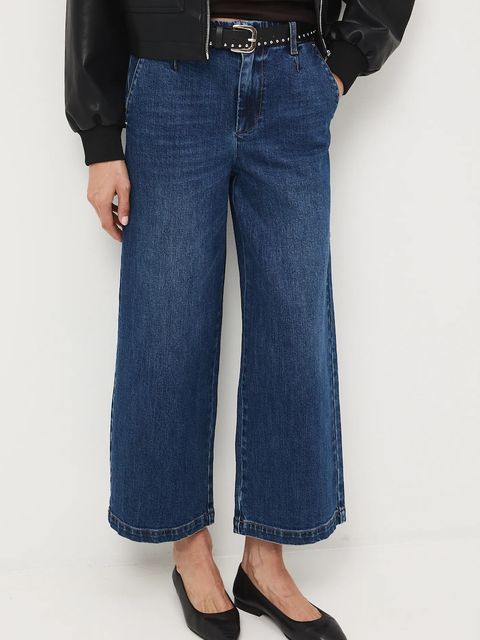 Medicine jeansy damskie kolor granatowy - zdjęcie produktu nr 2