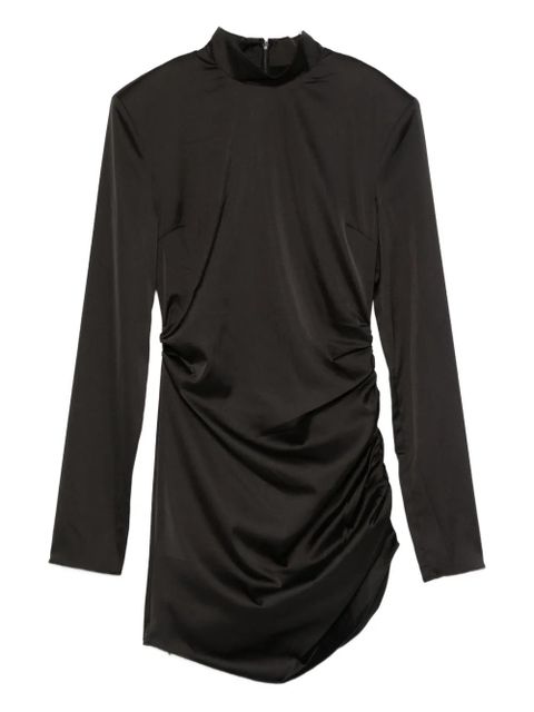 ROTATE BIRGER CHRISTENSEN ruched mini dress - Black
