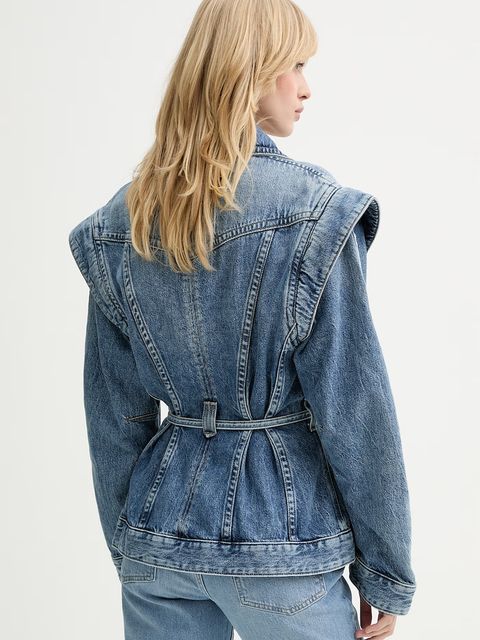 BOSS Orange kurtka jeansowa C CHINCHED JACKET