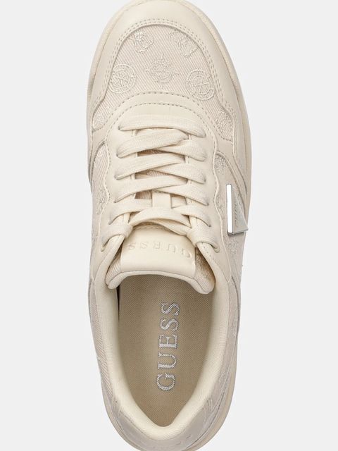 Guess sneakersy MIRAM7 damskie kolor beżowy FLTMR7 FAL12