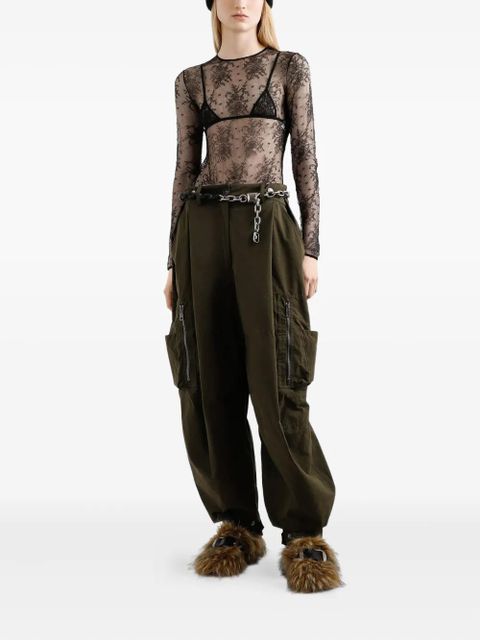 Dolce & Gabbana pleated cargo pants - Brown - zdjęcie produktu nr 2