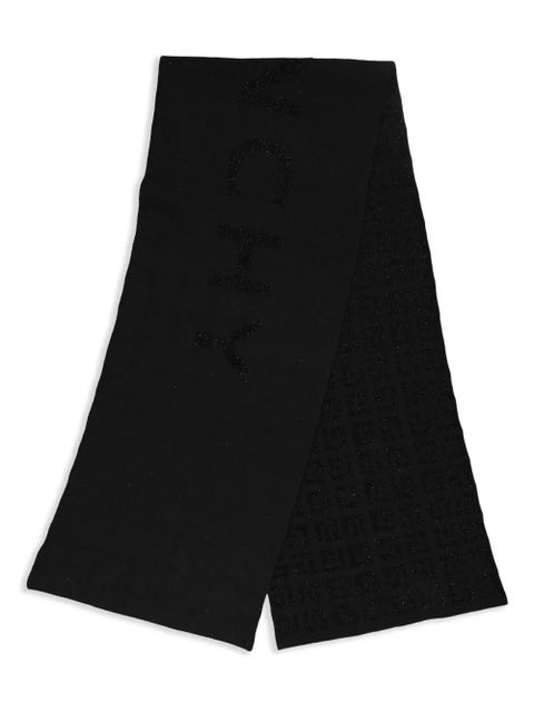 Givenchy 4G-appliqué scarf - Black - zdjęcie produktu nr 2