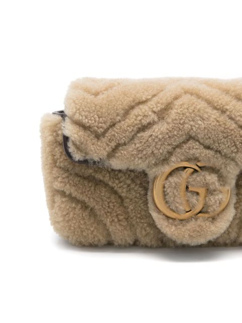 Gucci mini GG Marmont bag - Neutrals