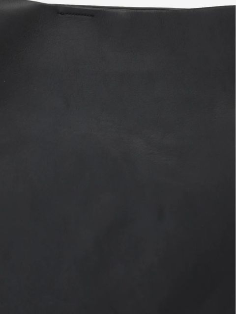 Jil Sander leather shoulder bag - Black