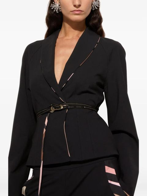 PUCCI single-breasted blazer - Black - zdjęcie produktu nr 2
