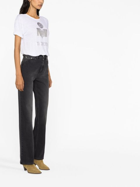 MARANT ÉTOILE Koldi logo-print T-shirt - White