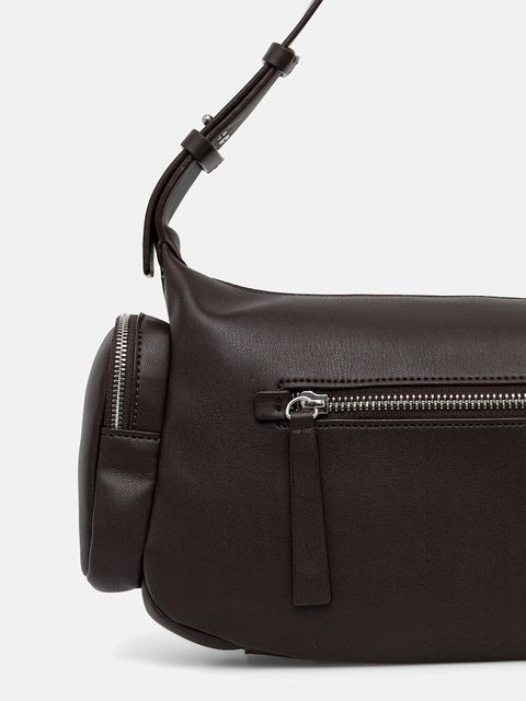 Armani Exchange torebka kolor brązowy XW000404 AF12589