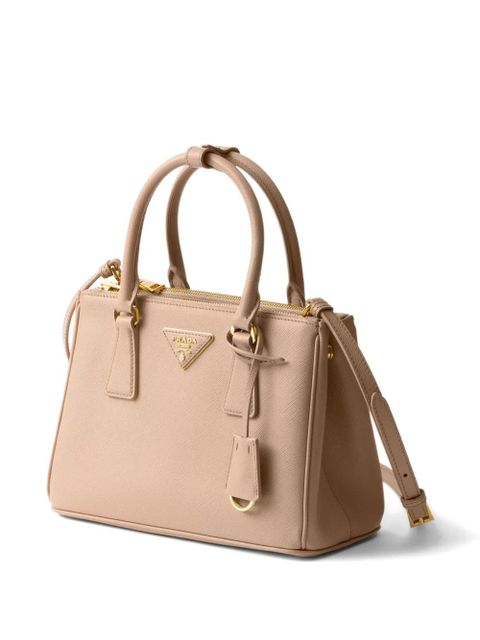Prada small Galleria Saffiano leather tote bag - Neutrals