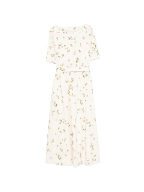 Altuzarra floral-print dress - Neutrals - zdjęcie produktu nr 2