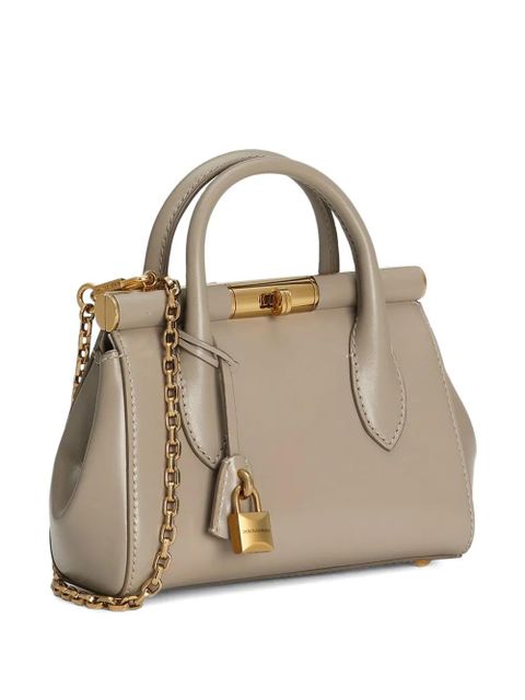 Dolce & Gabbana leather shoulder bag - Neutrals - zdjęcie produktu nr 2