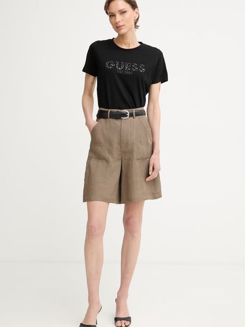 Guess T-shirt damski bawełniany - zdjęcie produktu nr 1