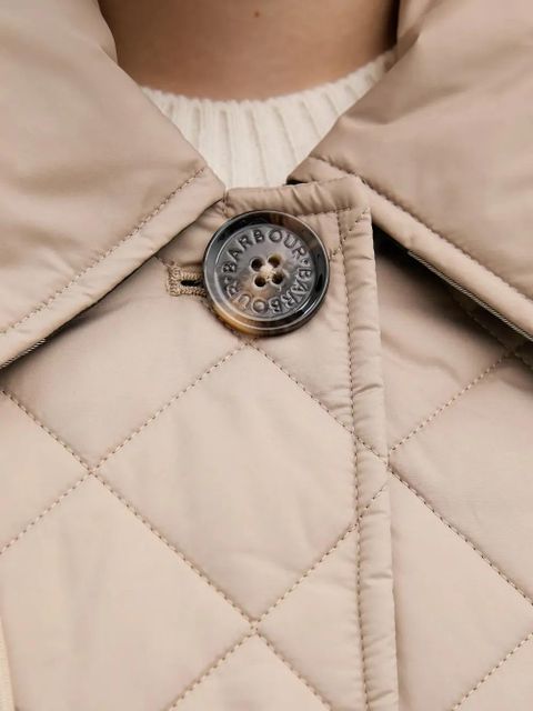 Barbour Cara quilted hooded coat - Neutrals