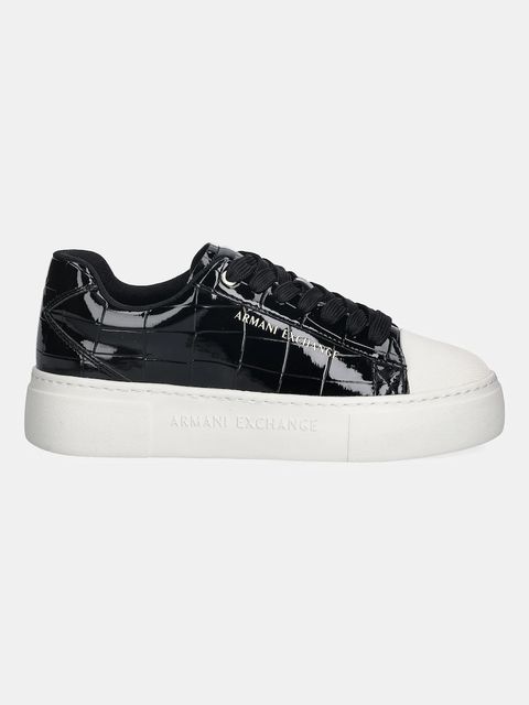 Armani Exchange sneakersy damskie kolor czarny XW001661 AF17477 UC001 - zdjęcie produktu nr 2