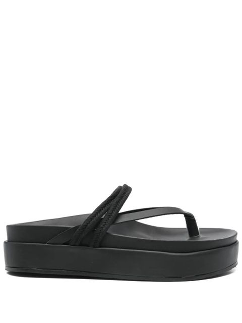 Ancient Greek Sandals 30mm Itea sandals - Black - zdjęcie produktu nr 1