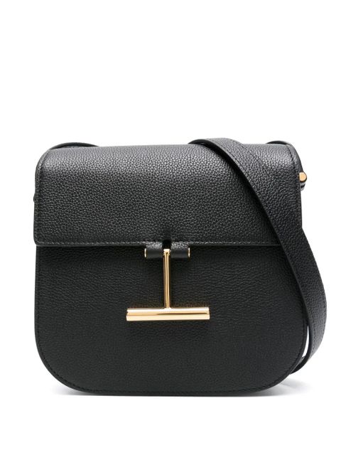 TOM FORD Hanging-T-hardware leather bag - Black - zdjęcie produktu nr 1