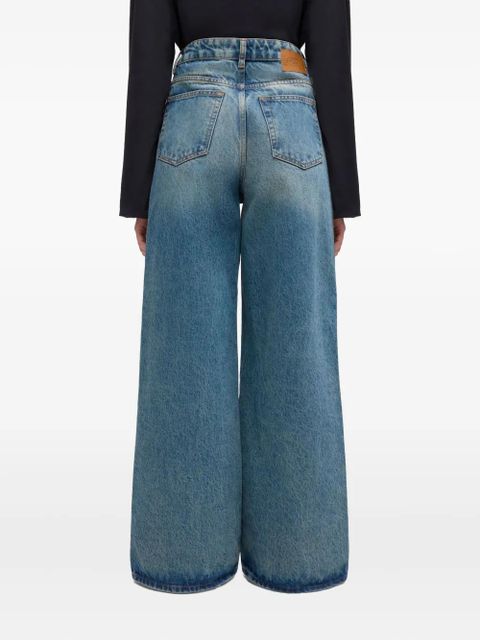 GANNI faded jeans - Blue