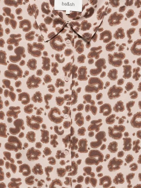 Ba&Sh leopard print button-fastening shirt - Neutrals - zdjęcie produktu nr 2