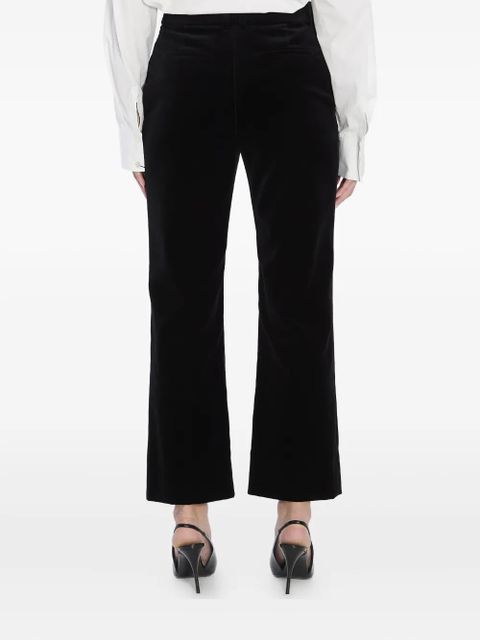 Saint Laurent velvet trousers - Black