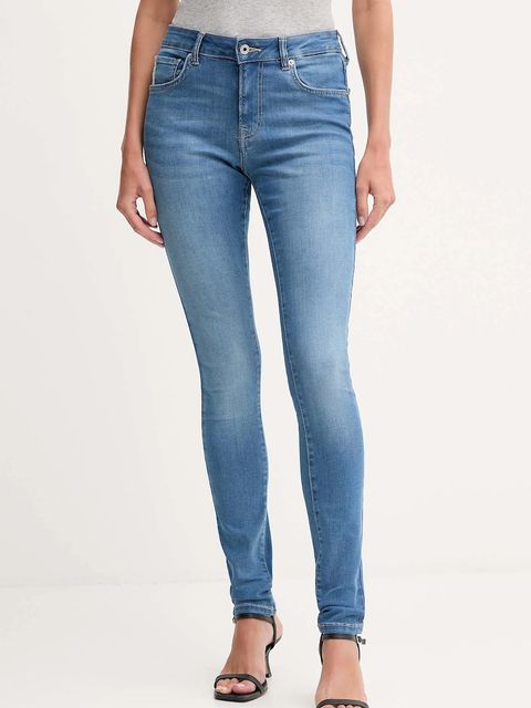 Pepe Jeans jeansy damskie kolor niebieski PL2047284AA - zdjęcie produktu nr 1