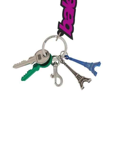 Balenciaga Eiffel Tower charm keychain - Pink - zdjęcie produktu nr 2