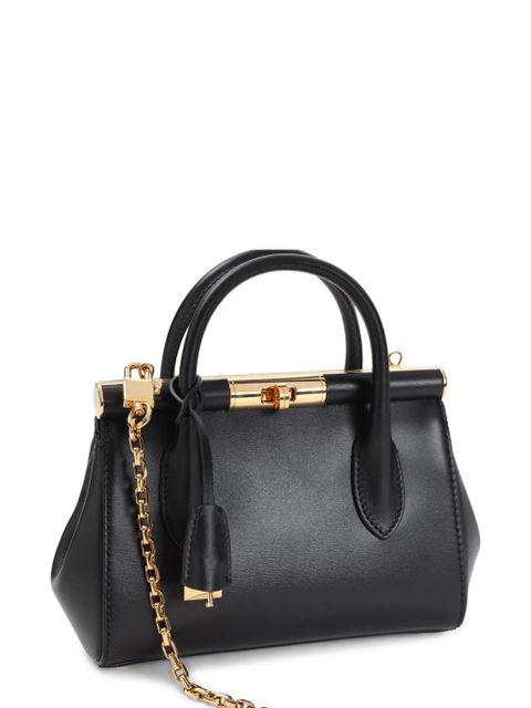 Dolce & Gabbana Mini Marlene Day leather tote bag - Black