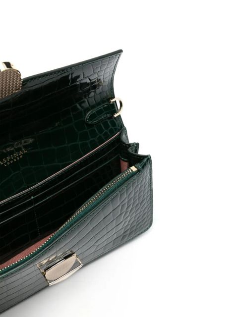 Aspinal Of London Mayfair Clutch 2 crossbody bag - Green