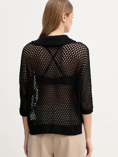 Joseph Ribkoff sweter damski kolor czarny lekki 261634