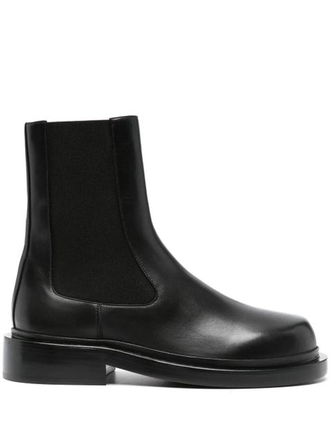 Jil Sander leather boots - Black - zdjęcie produktu nr 1