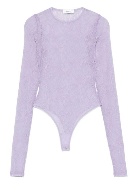 WARDROBE.NYC long-sleeve bodysuit - Purple - zdjęcie produktu nr 1