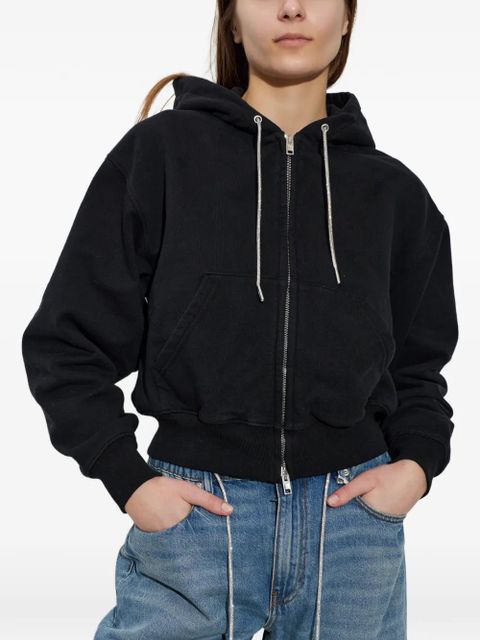 Alexander Wang zip-up hoodie - Black