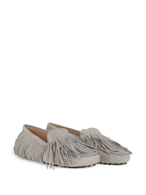 Tod's fringed loafers - Grey - zdjęcie produktu nr 2