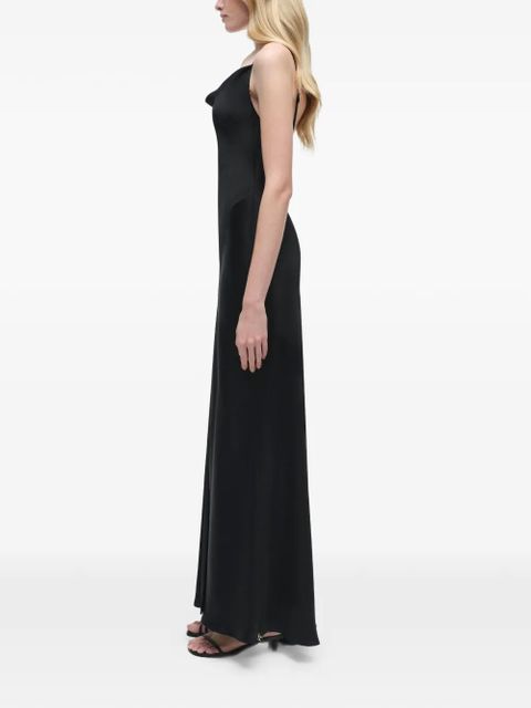 Simkhai Signature Finley cowl-neck maxi dress - Black